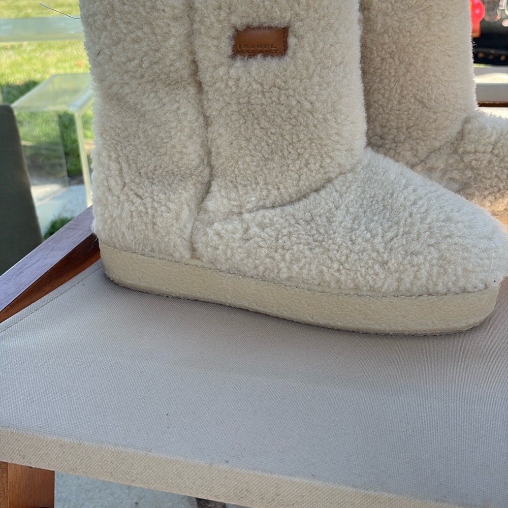 Cozy Cream Shearling Boots